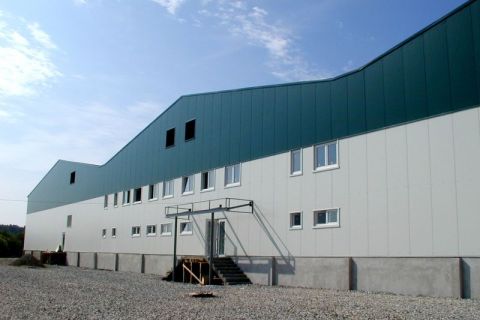 BARLO PLASTICS, spol. s r.o. (Prefabricated production and storage halls) - REFERENCES CZ